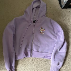 mushroom graphic hoodie